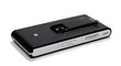 Black cellular phone Black cellular phone