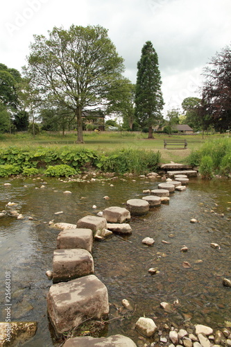 Photo: Yorkshire stepping stones Yorkshire stepping stones