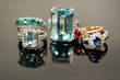 beautiful precious gemstone rings