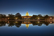 U.S. Capitol at night