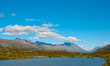 Mountain Lake With Blue Sky