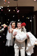 Newly wed couple