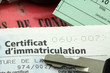 papiers de véhicule, permis et clé papiers de véhicule, permis et clé