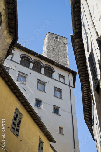 Photo: Oil Tower. Spoleto. Umbria. Oil Tower. Spoleto. Umbria.