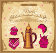 Design of label for product