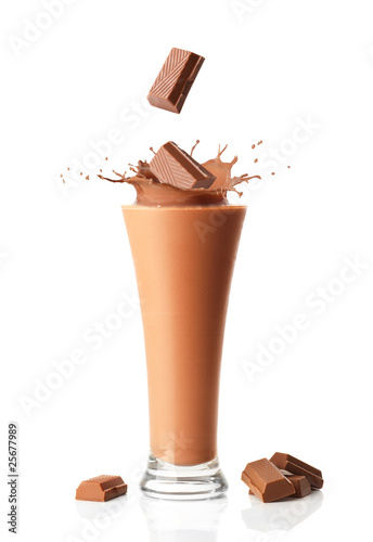Photo: Chocolate Milkshake Smoothie Chocolate Milkshake Smoothie