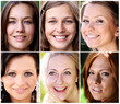 Portrait of beautiful young women