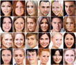 Portrait der schönen jungen Menschen