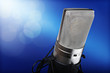 Microphone on stage