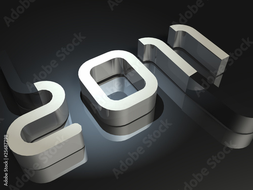 Illustration: 2011 black and white steel with reflect 2011 black and white steel with reflect