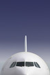 Foto: avion vue de face avion vue de face