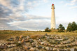 Lighthouse and stone labyrinth in Tahkuna, Estonia Lighthouse and stone labyrinth in Tahkuna, Estonia
