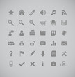 gray icons series