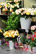 A florist's stall