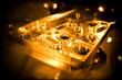 precision engineering of a parts used in the aviation industry
