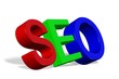 SEO 3D - Search engine optimization isolated on white