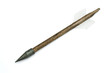 One Old wood arrow; Medieval hand made weapon
