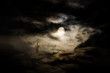 Halloween scenery background Halloween scenery background