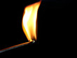 Ignition of match