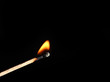 Ignition of match