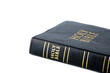 Holy Bible on white background