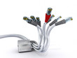 ethernet cables under lock