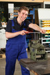 Auszubildender Industrie