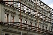 Altes Gebäude wurde abgerissen  - übrig geblieben (Leipzig)