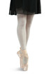 close up of ballerinas legs