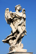 Regnavit Ligno Devs on bridge Castel Sant' Angelo, Rome