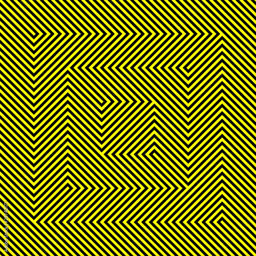 Vector: Seamless geometric ornament.Optical Illusion Seamless geometric ornament.Optical Illusion