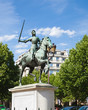 equestrian statue of Joan of Arc in Paris
