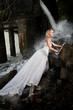 Young Bride On A River