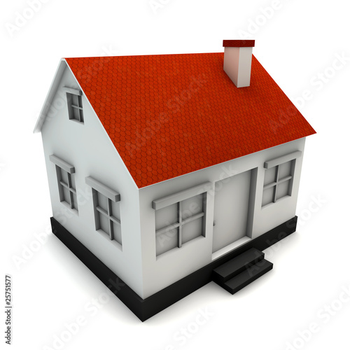 Illustration: Simple house model Simple house model