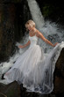 Young Bride On A River