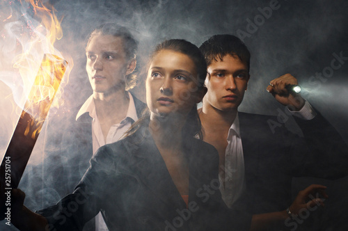 Photo: business people business people