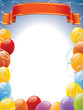 Balloons frame Balloons frame