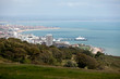Beachy Head, overlooking Eastbourne Town, Pevensey, Bexhill and