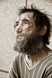 Homeless man.