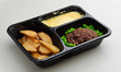school lunch meal cafeteria take-away hospital