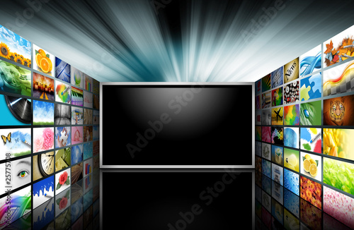 Flat Screen Television with Images