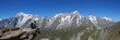 Panorama sul Monte Bianco
