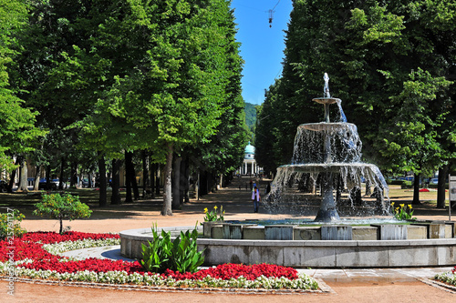 Photo: Promenade im Kurort Bad Pyrmont Promenade im Kurort Bad Pyrmont
