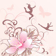 pink red dance people