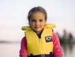 Photo: Girl In A Personal Floatation Device Girl In A Personal Floatation Device