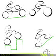 Set of artistic icons. Vector illustration. Set of artistic icons. Vector illustration.