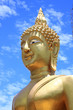 golden buddha in thai temple golden buddha in thai temple