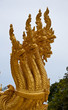 naga art in temple Thai style