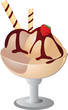 vector of ice cream cup vector of ice cream cup
