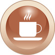 The vector illustration of the cup of hot drink The vector illustration of the cup of hot drink